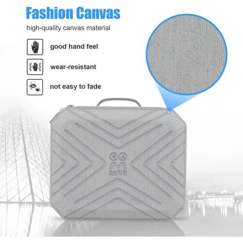 Hard EVA Travel Storage Bag For Oculus Quest 2 VR Headset Portable Convenient Carrying Case VR Headset Controllers Accessories