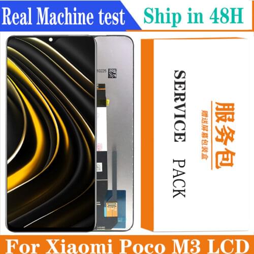 6.53'' LCD for Xiaomi Poco M3 M2010J19CG Display Touch Screen Digitizer Assembly Xiaomi poco M3 for Repair Parts