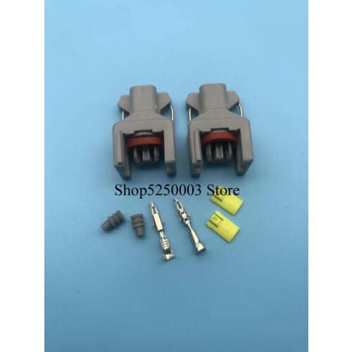 10 pcs 2 Pin Auto fuel injector Waterproof connector spray nozzle/oil atomizer plug 240PC024S8014 DJ7026-1.5-21 2P