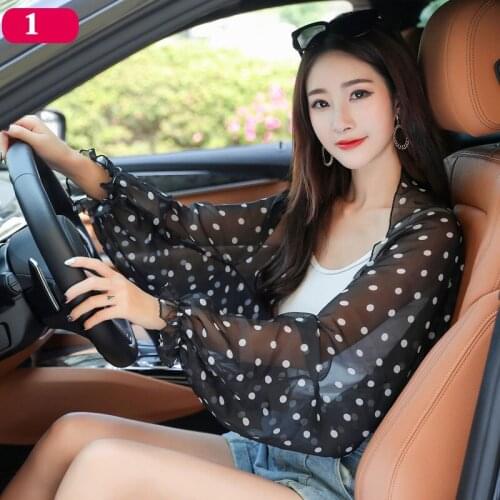 2021 Summer Women Sun Protection Arm sleeve Driving Anti-UV Shawl Cool Oversleeves Thin Sleeves Outdoor Riding Clothing