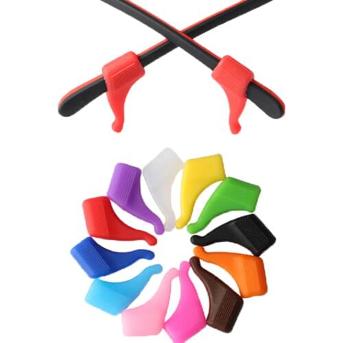 4 Pairs/lot Universal Sunglasses Eyewear eyeglass glasses silicone ear hook temple tip Sport holder Anti Slip 8 colors