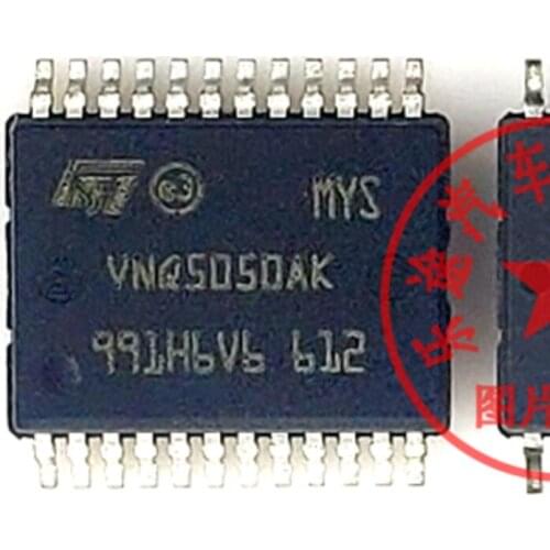 5PCS VNQ5050AK VNQ5050 STM SSOP24 For VW Skoda Octavia Car BCM Steering Light Control Drive Module Chip New Original
