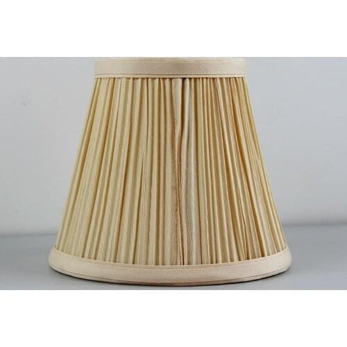 DIA 15cm/5.9inch High Quality chandelier Fabric lamp shades for wall lampshade for lamp, Clip on