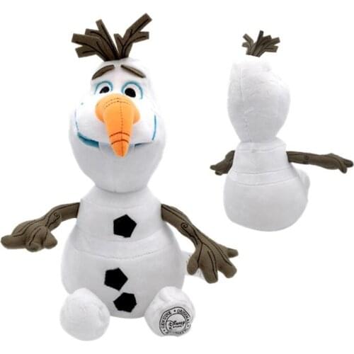 Disney Toys Olaf Plush Toys 30cm Frozen Cute Cartoon Snowman Stuffed Doll Brinquedos Juguetes Kids Gifts and Sleeping companion