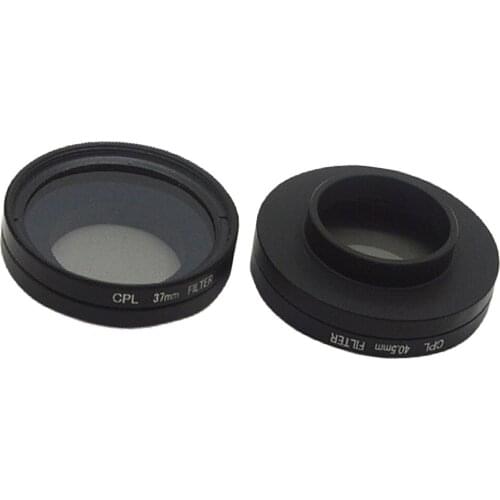 40.5MM Circular CPL Lens Filter Polarizer +Lens Cap for Gopro 3/3+/4 Camera