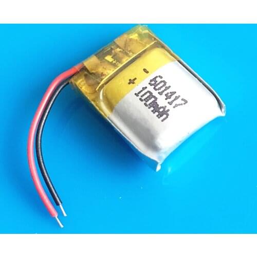 100mAh small size lipo rechargeable battery lithium polymer for MP3 bluetooth watch pen MID headset headphon video pen 601417