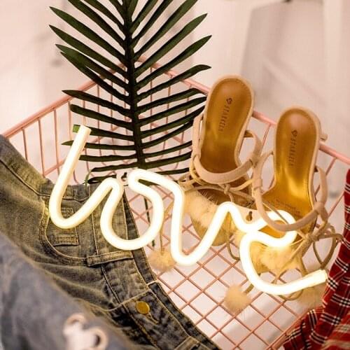 Ins girl room layout girl heart bedroom dormitory decoration star light net red romantic letter neon light