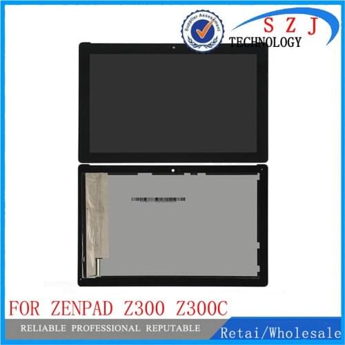 New 10.1 inch For ASUS ZenPad 10 Z300 Z300C P023 LCD Display Panel Touch Screen Assembly Replacement Green Cable