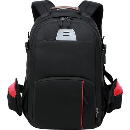 Professional Waterproof Photography Nylon Backpack 15.6'' Laptop Digital Bag Package Outdoor Hiking Camera/Lens/Tripod/Flash Bag