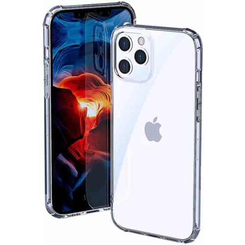 Ultra thin Original Transparent Phone Case For iPhone 12 11 Pro Max X XR XS MAX 5 5S SE 2 6 6S 7 8 Plus 12mini Shockproof Cover