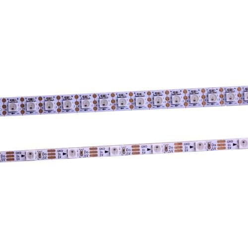 1m 2m Narrow DC 5V WS2812B Led Strip light Individually Addressable WS2812 Smart 8mm 3535 RGB Led pixel strips Light