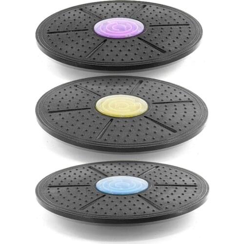 Yoga Balance Board Wobble Fitness Rotation Massage Stability Disc Round Plates Board Gym Waist Twisting Exerciser
