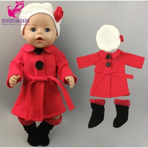 Factory Offer Quality 18 Inch Doll Outwear White Shirt + Pink Tutu Dress for 43CM Baby Doll