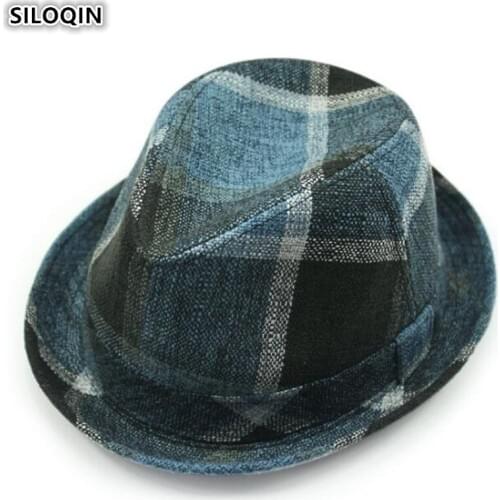 SILOQIN Womens Hip Hop Hats Mens Novelty Fedoras Fashion Jazz Hat 2020 Summer New European American Style Fedora Couple Caps