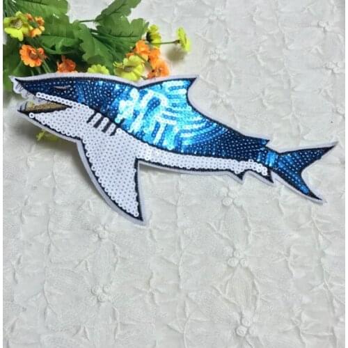 New Shake With Sequined Patches Fashion Applique lron on Patch for Clothes Bags DIY Decal Apparel Accessory 1pcs