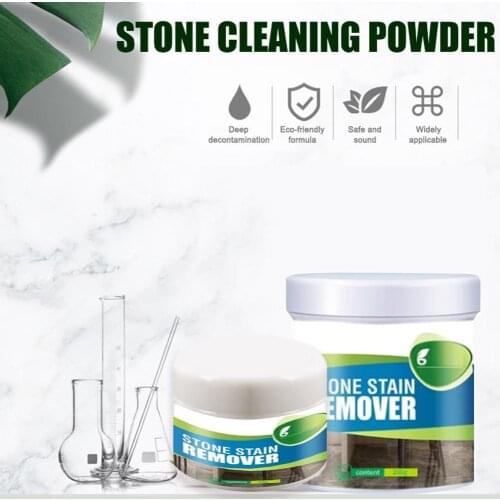1pc Stone Stain Remover Stubborn Deep Stains Granite Floor Kitchen Cleans Remover Cleaner 30/200g Home Stain Oil Stone P1N2