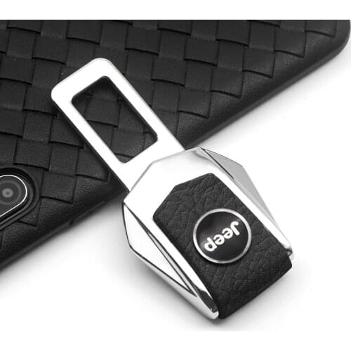 1PCS Car Seat Belt Cover Clip Safety Belts Plug Car Styling Accessories For JEEP compass renegade grand cherokee patriot wrangle