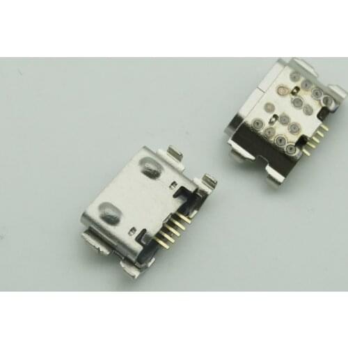 10-200pcs For LG K12 Micro USB Charging Connector Jack Socket Charger Port For LG Q60