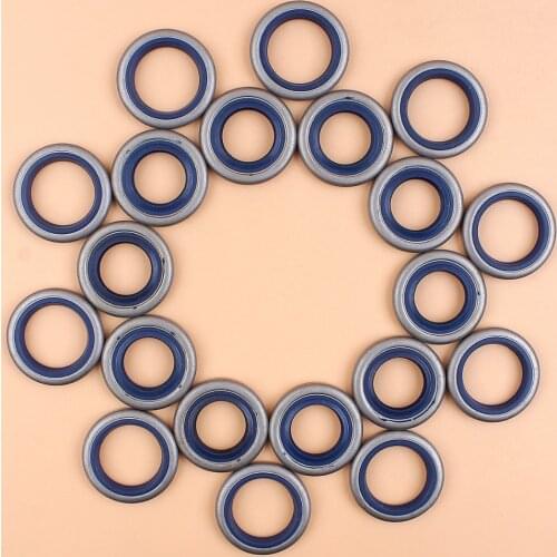 10Pair Crank Shaft Oil Seals Fit HUSQVARNA 365 362 372 372XP 371 371K 375K JONSERED 2171 2071 2065 Gasoline Chainsaw Parts