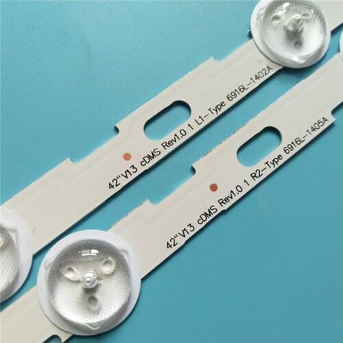 Brand new LED Backlight strip 10lamp For 42LN5204 42LN5200 6916L-1402A 6916L-1403A 6916L-1404A 6916L-1405A 42" V13 cDMS LC420DU