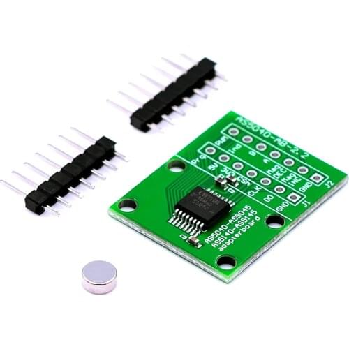 As5040-ss_ek_ab Programmable magnetic rotary encoder AS5040 sensor module feed magnet