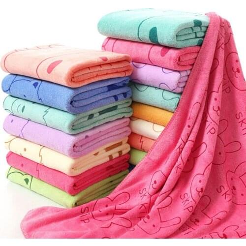 Quick Dry 70*140cm Absorbent Drying Bath Beach Towel Microfibra Washcloth Swimwear Shower Body Washer Beauty Salon Bath Towel
