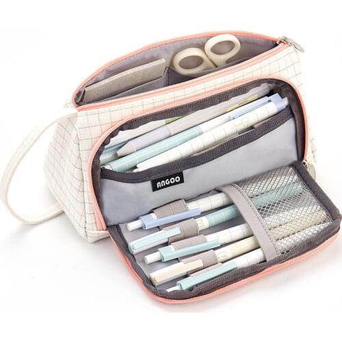 New Super Pencil Case Kawaii Large Capacity Pencilcase School Pen Case Supplies Pencil Bag School Box Pencils Pouch Stationery