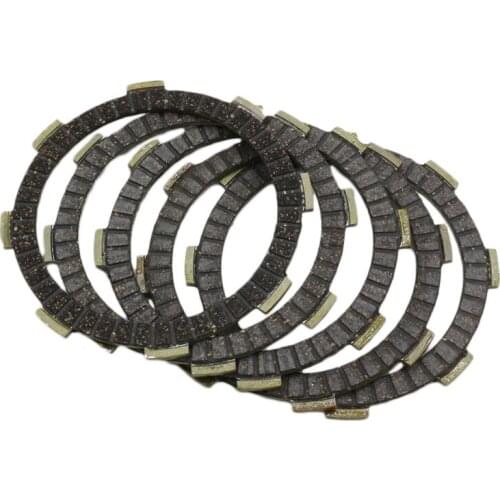 Motorcycle Clutch Disc Plates for Honda Lifan125 CG125 GN125H HJ125 CGL125 FT125 5pcs