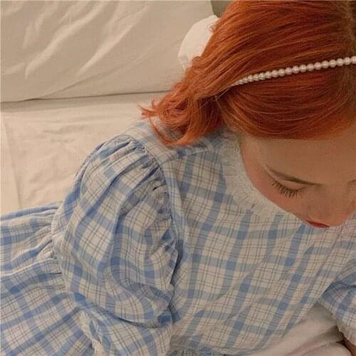 Elegant Pearl Hairband For Women Wedding Hair Accessories Shiny Headwear 2020 New Design Headband Top Hair Decoration For Girl