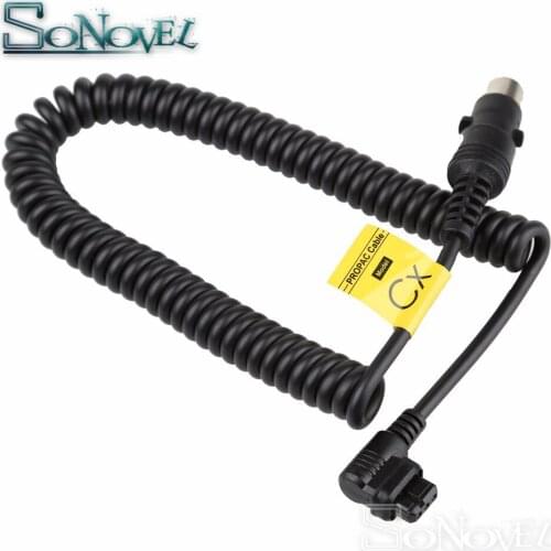 Godox PB960 PB820 Flash Battery Pack Connector PROPAC power Cable CX for Canon 600EX 580EX II 550EX 430EX YN685 YN565 YN600ex-RT