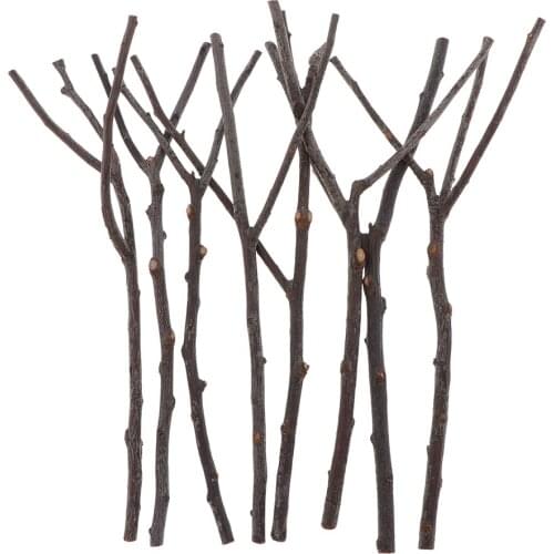 8 Pack Natural Wood Branches Farmhouse Style Real Tree Branches DIY Rustic Floral for Home Decor Wedding Centerpiece