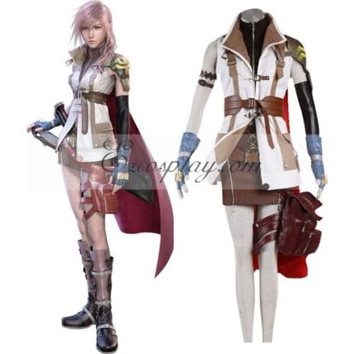 Final Fantasy XIII Lightning Cosplay Costume (Deluxe Design) E001