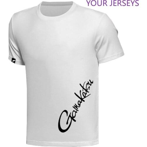 Gamakatsu 2022 Summer Outdoor Sports Wear T Shirt Fishing Clothes Men Short Sleeve Quick-Dry Breathable Shirt Plus Size Tshirt