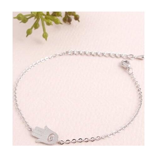 Fashion Bergamot Bracelets Palm with rhinestone design for Women