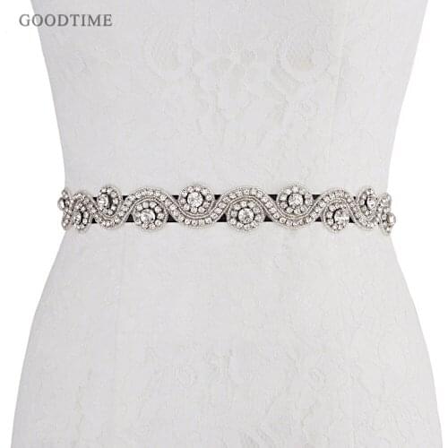Fashion Belts For Women Accessories Crystal Rhinestone Marriage Bridal Belts Sash Wedding Belt Accessories For Girl Lady Dress