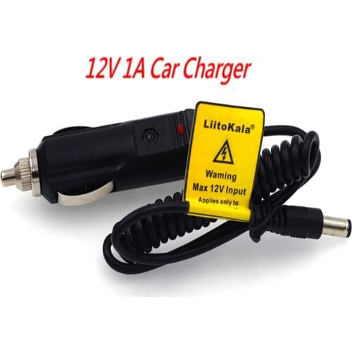 Original Liitokala 12V 1A Car Charger Portable Car Charger