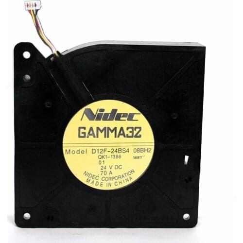 Original GAMMA32 D12F-24BS4 12CM 12032 DC 24V 0.70A turbo blower cooling fan