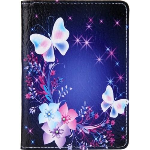 Suitable for iPad Air Protective Cover, Flip Cover with Card Slot Flip Bracket Leather Protective Shell Magic Butterfly