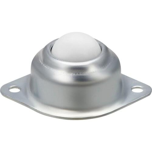 0.5 Inch 1 Inch Roller Ball Transfer Bearings Two Holes Nylon Ball Transfer Bearing Roller Ball for Transmission Furniture