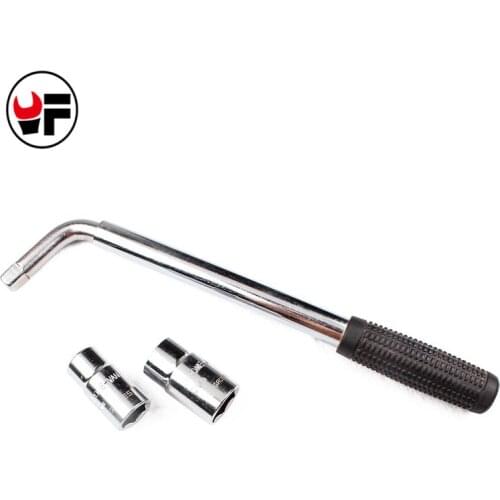 Telescopic Auto Wheel Removal Wrench Telescoping Power Wrench With 2 Sockets Hand Tools 17,19,21,23 MM For Car Repairman DAL019