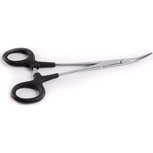 TOPIND 2pcs Fly Fishing Hook Remover 7" Stainless Steel Forceps With Scissors Bait Tools Fishing Accessory