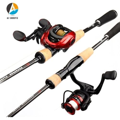 Casting Fishing Rod FUJI Guide TROUT PIKE Carbon Rod Solid Tip Mid-fast Action 3-12g Spinning Rod 2-6LB L Power 103g EVA Handle