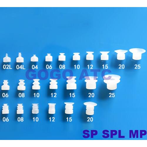 Manipulator vacuum suction cup accessories small head one two layer series industrial pneumatic nozzle gold seat Vacuum Sucker