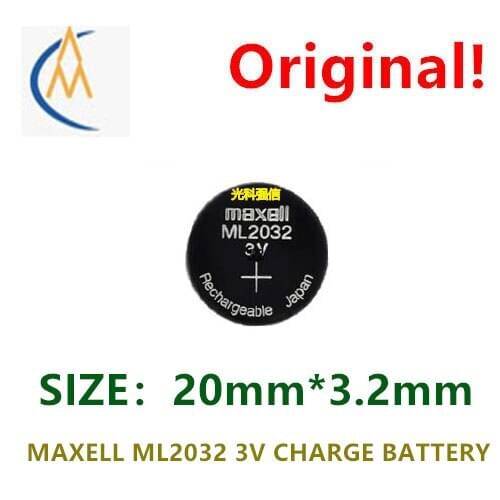 Wansheng ml2032 button battery lithium 3V circuit board equipment instrument rechargeable battery memory storage information