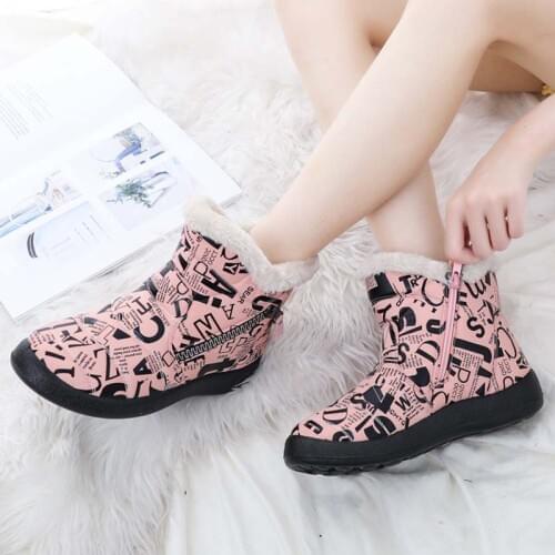 Women Ankle Boots 2020 New WomenS Winter Shoes Waterproof Boots For Women Fashion Botas De Mujer Winter Female Shoes Woman