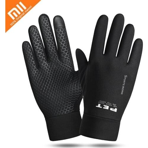 Xiaomi Winter Warm Men Gloves for Women Anti-slip Windproof Gloves Touch Screen Breathable Glove Sports Riding Skiing Gloves