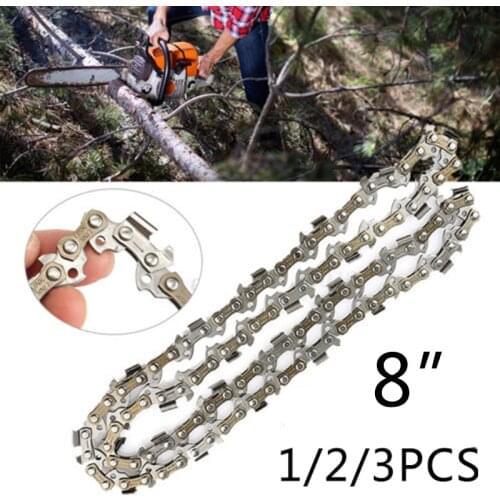 1Pcs 3/8 Inch LP 0.050 Inch Gauge 33DL Driver Links Chainsaw Chain Blade Fit For Greenworks Pole Saw Metal