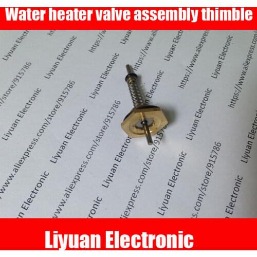 20pcs Water heater valve assembly sensor / water linkage valve thimble / Hex nut spring needle