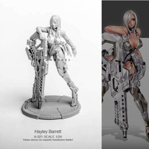 75mm Resin model kits figure beauty self-assembled A-321