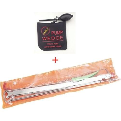 8pcs/set Car Opening Lockout tool Easy Entry Long Reach Grabber with air wedge bag